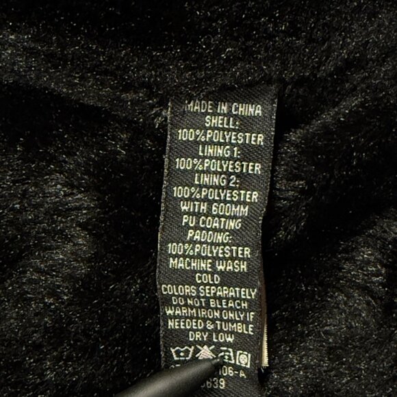 Yoki Jacket Mens Large Black Fleece Lined Hood Field Pockets - Picture 5 of 11